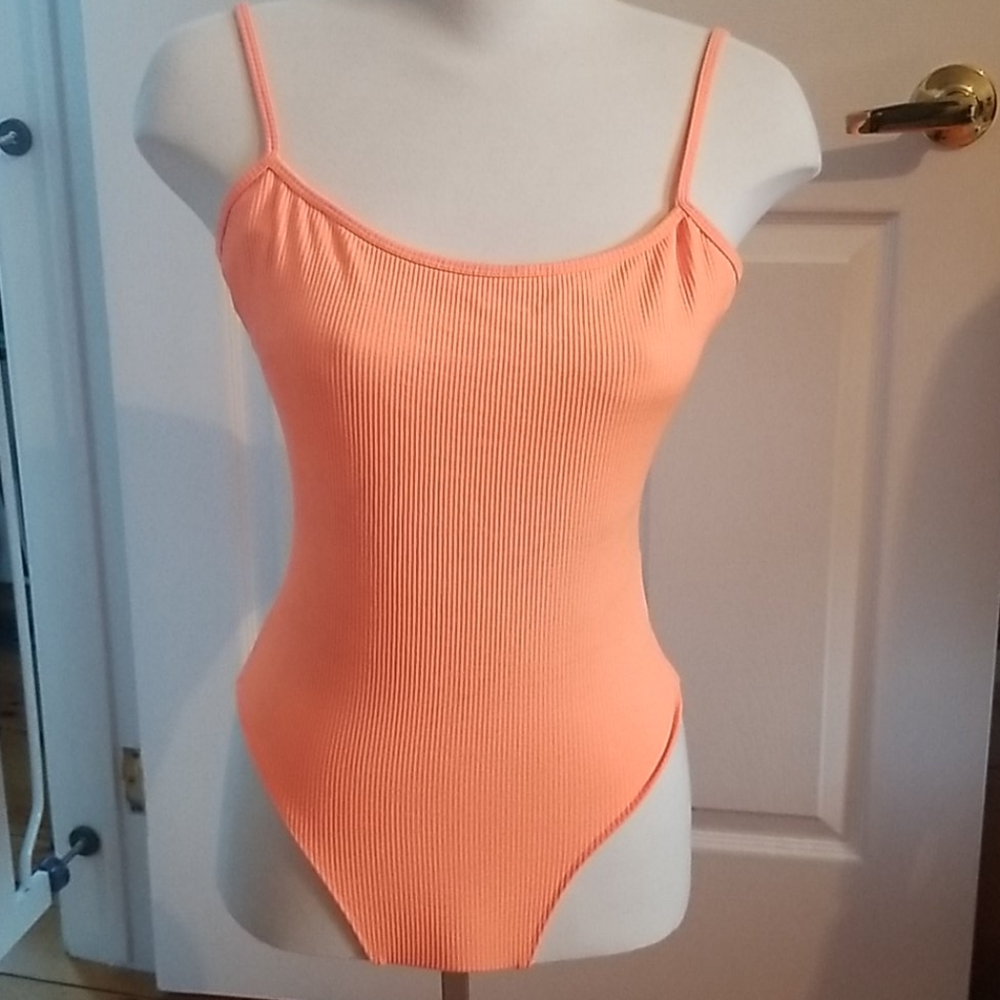 Bershka Ribbed Bodysuit
